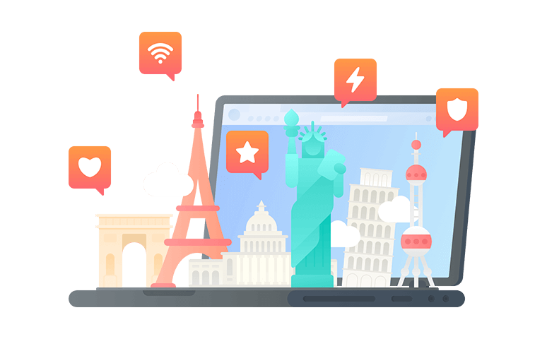 在斯洛文尼亚连接到中国的加速器 - 返华APP